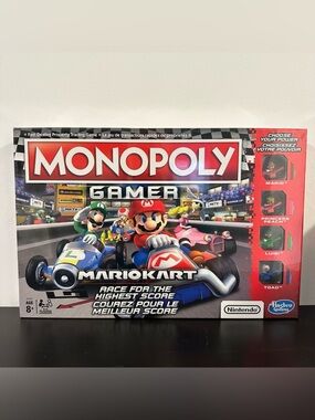 Monopoly Gamer Mario Kart Board Game - Brand New Sealed